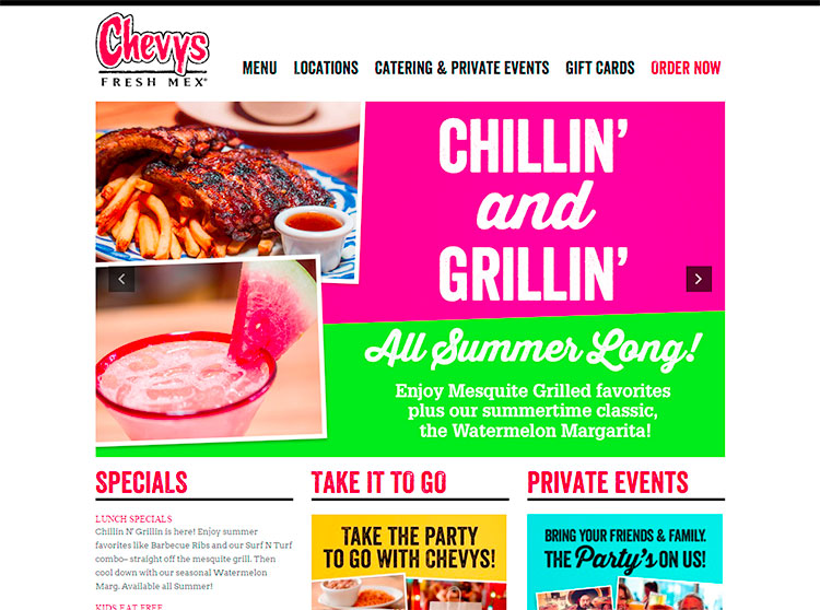 Chevys Homepage