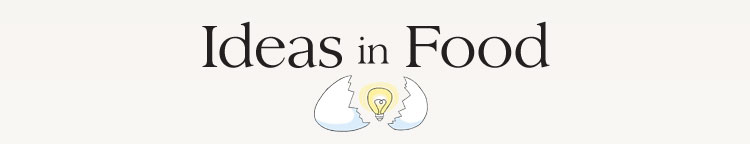 Ideas in Food logo.