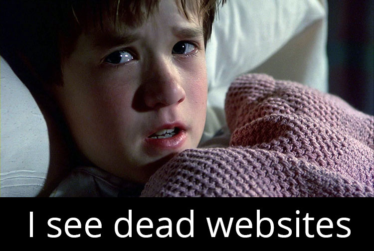 A website crash can be a horrifying experience.