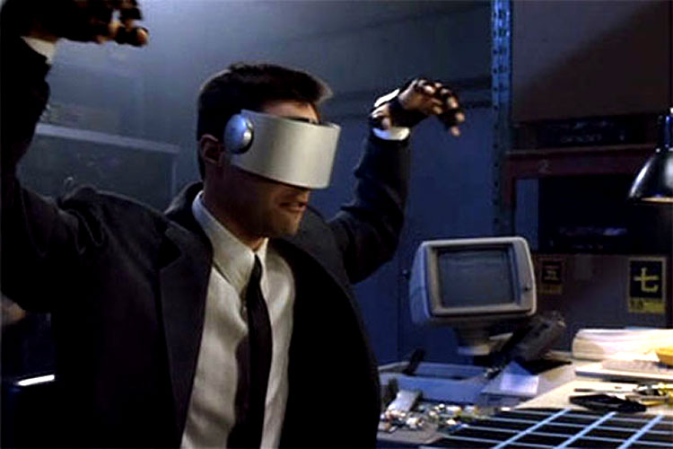 1995's Oculus Rift used for hacking into your brain.